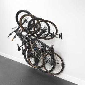 image:imageStoreYourBoard SwivelStow Bike Rack Garage Storage Rack 2 Pack  2 Road amp Gravel Bike Wall Mounts  Heavy Duty Bike Hanger  NoLift Bike Rack Garage Storage Rack  Holds 70 lb Capacity8x1016x20  4 Pack