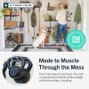 image:imageStoreYourBoard 72 Garage Tool Organizer Wall Mount  Garden Tool Organizer System  Heavy Duty Garden Tool Storage Rack for Yard Tools Rakes Shovels 500lbs Garage Organization  8 PVC Coated HooksGRAY