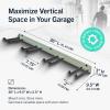 image:imageStoreYourBoard 72 Garage Tool Organizer Wall Mount  Garden Tool Organizer System  Heavy Duty Garden Tool Storage Rack for Yard Tools Rakes Shovels 500lbs Garage Organization  8 PVC Coated HooksCACTUS