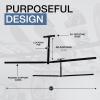 image:imageStoreYourBoard Adjustable Ski and Snowboard Ceiling Rack Overhead Storage Mount Double SidedDouble Sided