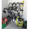 image:imageStoreYourBoard Bike Storage Rack with Shelf  Heavy Duty Garage Bike Storage Rack for 5 Bicycles Adjustable Vertical Bike Rack Bike Rack Shelf for Helmets amp Gear Holds 300 lbs5 Bike Rack