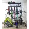 image:imageStoreYourBoard Bike Storage Rack with Shelf  Heavy Duty Garage Bike Storage Rack for 5 Bicycles Adjustable Vertical Bike Rack Bike Rack Shelf for Helmets amp Gear Holds 300 lbs5 Bike Rack  Shelf