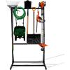 image:imageStoreYourBoard Freestanding Tool Storage Rack Garage Floor Stand Adjustable Garden Tool Organizer Industrial Steel