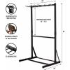 image:imageStoreYourBoard Freestanding Tool Storage Rack Garage Floor Stand Adjustable Garden Tool Organizer Industrial Steel