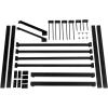 image:imageStoreYourBoard Freestanding Tool Storage Rack Garage Floor Stand Adjustable Garden Tool Organizer Industrial Steel