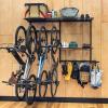 image:imageStoreYourBoard GBike Pro Garage Storage System Adjustable 5 Bike Rack With Shelves Vertical Wall Organizer Bicycle Hanging Hooks Holds 500 Lbs