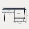 image:imageStoreYourBoard GBike Pro Garage Storage System Adjustable 5 Bike Rack With Shelves Vertical Wall Organizer Bicycle Hanging Hooks Holds 500 Lbs