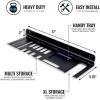 image:imageStoreYourBoard Garage Hand Tool Organizer Drill Screw Driver and Wrench Sets Hammer Pliers Wall Mount Storage Tool Tray Heavy Duty Steel
