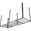 image:imageStoreYourBoard HeavyDuty Ceiling Mounted Garage Shelving Steel Overhead Ceiling Shelf 3x8 Garage Organization Rack with Hooks Holds 700 lbs3 x 8 ft with Hooks