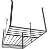 image:imageStoreYourBoard HeavyDuty Ceiling Mounted Garage Shelving Steel Overhead Ceiling Shelf 3x8 Garage Organization Rack with Hooks Holds 700 lbs4 x 8 ft