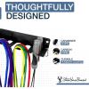 image:imageStoreYourBoard Home Gym Equipment Storage Rack Wall Mount Hanging Organizer Fitness Accessories Workout Bands Jump Ropes Yoga Foam Roller Belts Solid Metal Exercise Gear Hooks