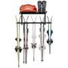 image:imageStoreYourBoard Lone Peak Ski Storage Rack and Wall Shelf Holds 5 Pairs of Skis and Poles Supports 300 lbs 46 in x 1375 in x 16 inSki Rack  Shelf