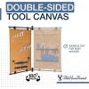 image:imageStoreYourBoard Pivot Panel Tool Storage Swivel Workshop Organizer for Wrenches Screwdrivers amp Sockets Metric amp Imperial Labeled Slots High Pine GreenHarvest Tan
