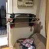 image:imageStoreYourBoard Skateboard Rack 3 Board Wall Storage Mount Home and GarageLongboard