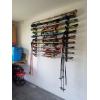 image:imageStoreYourBoard Ski Rack  HeavyDuty Horizontal Ski Wall Mount amp Snowboard Wall Mount for Garage Wall Shelving  Snowboards amp Gear MultiSport Skateboard Organizer  Skiing Accessories  Holds 3 Pair