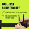 image:imageStoreYourBoard Ski and Snowboard Wall Rack Heavy Duty Snowboard Wall Mount and Ski Rack Wall Mount for Garage Racks for Storage SpaceSaving Vertical or Horizontal Organizer for Skis Boards amp Gear