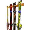 image:imageStoreYourBoard Timber Ski Wall Rack 4 Pairs of Skis Storage Wood Home and Garage Mount System Natural WoodNatural