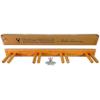 image:imageStoreYourBoard Timber Ski Wall Rack 4 Pairs of Skis Storage Wood Home and Garage Mount System Natural WoodNatural