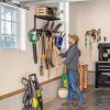 image:imageStoreYourBoard Tool Max Garage Storage Rack Shelf  Adjustable Wall Mount Garage Tool Organizer Heavy Duty Steel Tool Rack with Shelf Holds up to 300 lbs