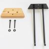 image:imageStoreYourBoard Tool Max Single Storage Rack Solid Wood and Steel Holds 50 lbs Wall Mount Home and Garage Hook Organizer and Hanger SmallSmall