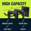 image:imageStoreYourBoard Tool Max Single Storage Rack Wall Mount Home and Garage Hook Steel Gear Organizer and HangerBlack