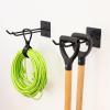 image:imageStoreYourBoard Tool Max Single Storage Rack Wall Mount Home and Garage Hook Steel Gear Organizer and HangerBlack