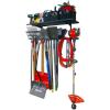 image:imageStoreYourBoard Tool Storage Rack  Heavy Duty Garage Tool Organizer Wall Mount for Garden Tools Rakes Shovels Garage Hooks Steel Gear Hanger Holds 300 lbsTool Rack  Shelf