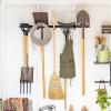 image:imageStoreYourBoard Tool Storage Rack  Heavy Duty Garage Tool Organizer Wall Mount for Garden Tools Rakes Shovels Garage Hooks Steel Gear Hanger Holds 300 lbsTool Rack