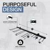 image:imageStoreYourBoard Tool Storage Rack  Heavy Duty Garage Tool Organizer Wall Mount for Garden Tools Rakes Shovels Garage Hooks Steel Gear Hanger Holds 300 lbsTool Rack