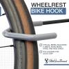 image:imageStoreYourBoard WheelRest Bike Hook NoLift Garage Bike Wall Mount 75lbs Max Load Fits All Bikes Vertical Bicycle Storage Rack Adjustable Bike Hanger for MTB Road eBike 1 Pack4 pack