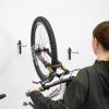 image:imageStoreYourBoard WheelRest Bike Hook NoLift Garage Bike Wall Mount 75lbs Max Load Fits All Bikes Vertical Bicycle Storage Rack Adjustable Bike Hanger for MTB Road eBike 1 Pack2 pack