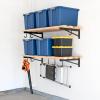 image:imageStoreYourBoard 14 Inch Heavy Duty Shelf Brackets Set of 4 for 1 x 4 DIY Garage Wall Shelves Holds 600 lbs Solid Steel Includes 4 Hooks for Hanging Storage 14 x 1 x 852 X 4