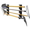 image:imageStoreYourBoard Shed Tool Organizer Wall Mount Garage Organization Garden Tool Organizer for Shovels and Rakes Solid Steel Holds 100 lbs