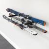 image:imageStoreYourBoard Ski and Snowboard Wall Rack Heavy Duty Snowboard Wall Mount and Ski Rack Wall Mount for Garage Racks for Storage SpaceSaving Vertical or Horizontal Organizer for Skis Boards amp Gear