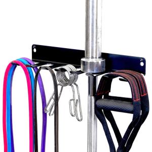 image:imageStoreYourBoard Home Gym Equipment Storage Rack Wall Mount Hanging Organizer Fitness Accessories Workout Bands Jump Ropes Yoga Foam Roller Belts Solid Metal Exercise Gear Hooks