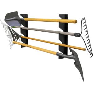image:imageStoreYourBoard Shed Tool Organizer Wall Mount Garage Organization Garden Tool Organizer for Shovels and Rakes Solid Steel Holds 100 lbs