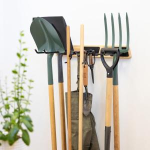 image:imageStoreYourBoard Tool Max Single Storage Rack Solid Wood and Steel Holds 50 lbs Wall Mount Home and Garage Hook Organizer and Hanger SmallLarge