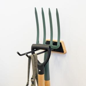 image:imageStoreYourBoard Tool Max Single Storage Rack Solid Wood and Steel Holds 50 lbs Wall Mount Home and Garage Hook Organizer and Hanger SmallSmall