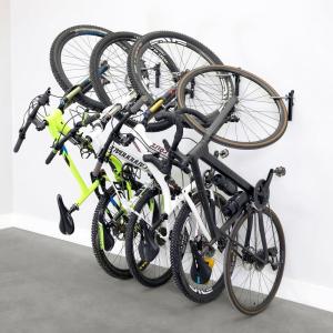 image:imageStoreYourBoard WheelRest Bike Hook NoLift Garage Bike Wall Mount 75lbs Max Load Fits All Bikes Vertical Bicycle Storage Rack Adjustable Bike Hanger for MTB Road eBike 1 Pack4 pack