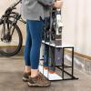image:imageStoreYourBoard Freestanding Wasatch Ski Rack Universal Ski Holders Holds 4 Pairs of Skis amp Ski Poles Storage Rack for Garage Fits All Skis