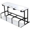 image:imageStoreYourBoard Freestanding Wasatch Ski Rack Universal Ski Holders Holds 4 Pairs of Skis amp Ski Poles Storage Rack for Garage Fits All Skis