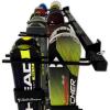 image:imageStoreYourBoard Solitude Ski Storage Rack Wall Mount Organizer with Shelf option Holds 10 Pairs of Skis Heavy Duty Supports 300 lbs 1