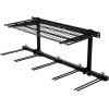 image:imageStoreYourBoard Solitude Ski Wired Storage Rack and Shelf Wall Mount Organizer Holds 10 Pairs of Skis and Accessories Heavy Duty Supports 300 lbs