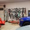 image:imageStoreYourBoard Bike Storage Rack 4 Bike Racks for Garage Solid Steel Extra Heavy Duty BLAT Bike Rack  Garage Wall Mounted Bicycle Storage Up to 200lbs 32inchXLarge