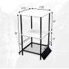 image:imageStoreYourBoard Garage Fishing Pole Organizer Holds 10 Fishing Rods Tackle Box Poles SpaceSaving Fishing Rod Rack with Shelves 35 in x 1775 in x 1775 in