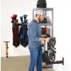 image:imageStoreYourBoard Hitch Wall Mount  Heavy Duty 2 Bike and Cargo Rack Hanging Garage Organizer Trailer Hitch Receiver Storage Wall Mount Hitch Holder Holds 175 lbs125 inch