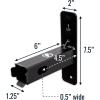 image:imageStoreYourBoard Hitch Wall Mount  Heavy Duty 2 Bike and Cargo Rack Hanging Garage Organizer Trailer Hitch Receiver Storage Wall Mount Hitch Holder Holds 175 lbs125 inch