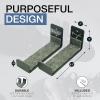 image:imageStoreYourBoard Minimalist Snowboard Display Rack Wall Mount StorageBlack
