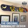 image:imageStoreYourBoard Minimalist Snowboard Display Rack Wall Mount StorageBlack
