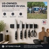 image:imageStoreYourBoard Black Magnetic Knife Holder for Wall  16 Matte Black Magnetic Knife Strip for Kitchen  Modern Kitchen Knife Holder with 20 lbin Magnetic Strength  Kitchen Knife Holder Wall MountedBlack
